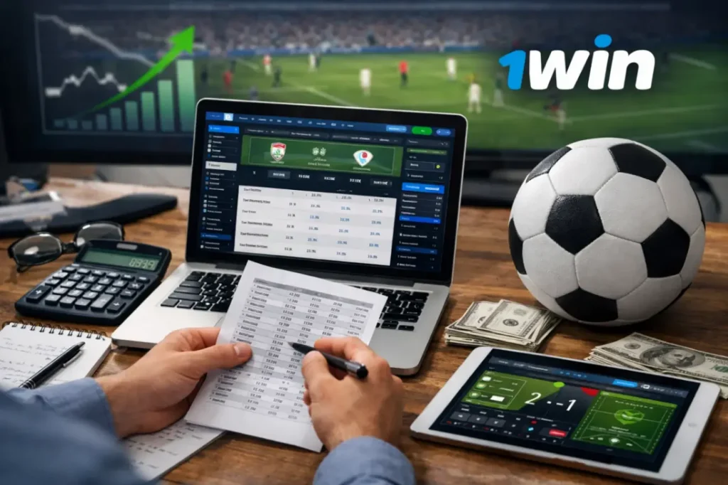Прогнозы на топовые футбольные матчи: как анализировать данные с 1win