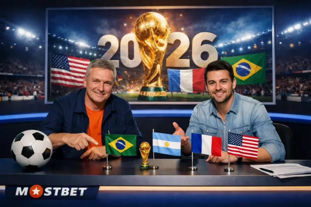 Прогнозы на ЧМ-2026 от футбольного клуба Mostbet